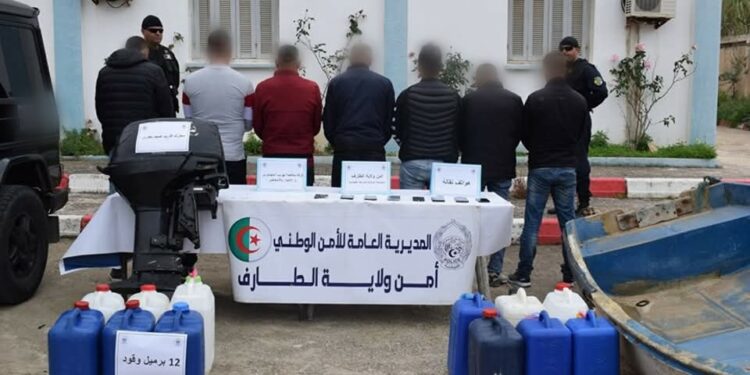 إحباط محاولة “حرقة” لـ 11 شخصا بالطارف