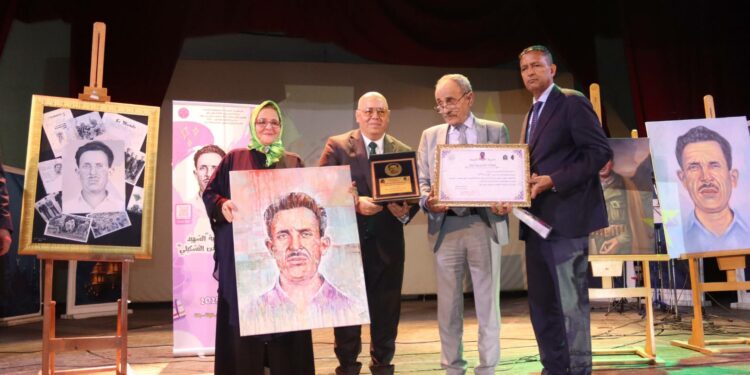بلال بوطبة يتوج بجائزة مصطفى بن بولعيد للفن التشكيلي