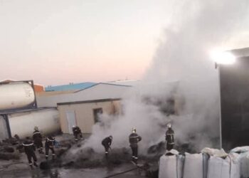 حريق بوحدة صناعية لإعادة رسكلة العجلات بالجلفة