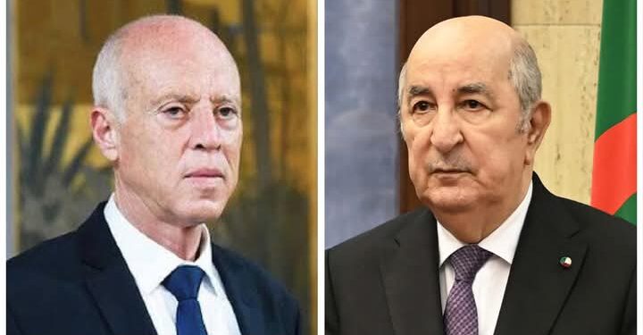 رئيس الجمهورية ونظيره التونسي يتبادلان تهاني عيد الفطر