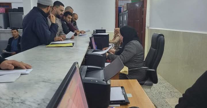 مصالح الحالة المدنية بالبلديات في الخدمة ليلا