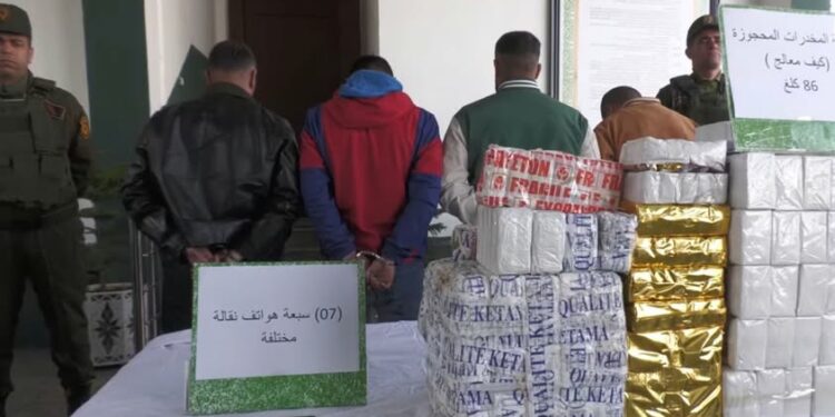 تفكيك شبكة دولية لتهريب المخدرات بتلمسان