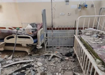 الاحتلال الصهيوني يقصف مستشفى أطفال في غزة