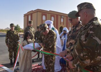 الفريق أول شنقريحة يدشن المقر الجديد للقطاع العملياتي جنوبي-شرق جانت