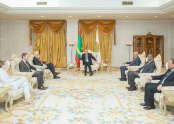 رئيس موريتانيا يستقبل المبعوث الشخصي للأمين العام للأمم المتحدة للصحراء الغربية