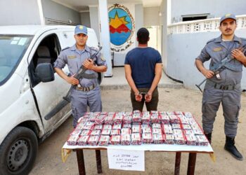 إحباط محاولة تهريب 29700 قرص مهلوس بالوادي