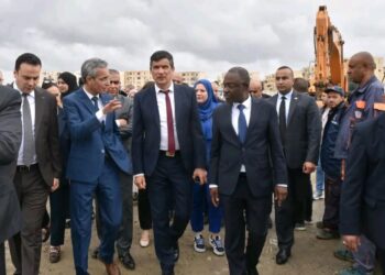 حيداوي يعاين مشروع قصر الثقافة والترفيه في براقي