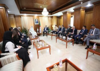 عرقاب يستقبل الرئيس المدير العام للصندوق العربي للإنماء الاقتصادي والاجتماعي