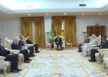 زيتوني يستقبل من طرف الرئيس الموريتاني