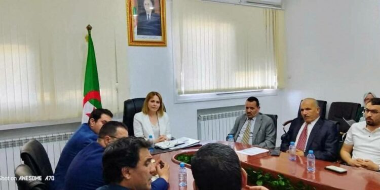 حملاوي تستقبل وفدا عن المنظمة الجزائرية للبيئة والتنمية والمواطنة
