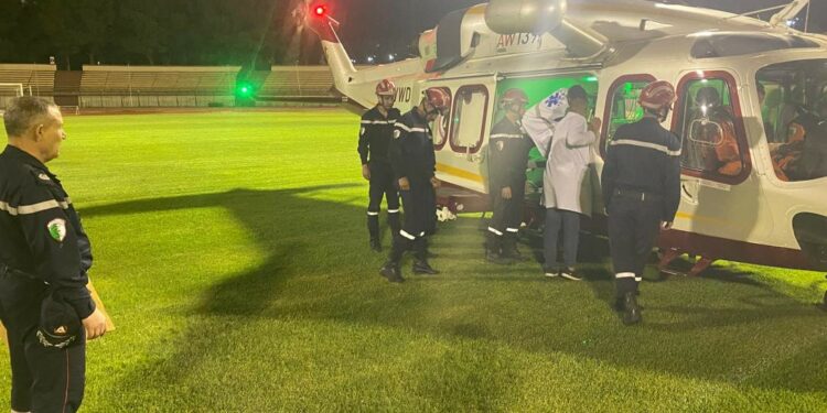 إجلاء شاب تعرض لحروق بليغة من باتنة إلى مستشفى زرالدة