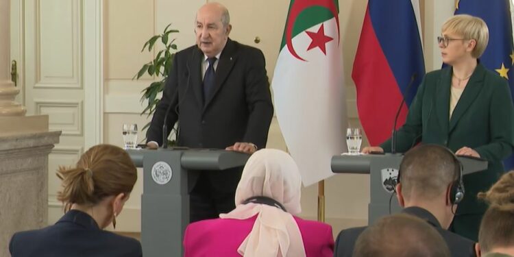 الرئيس تبون يشيد بالعلاقات الممتازة بين الجزائر وسلوفينيا