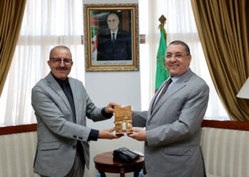 مراد يستقبل المخرج الجزائري السعيد عولمي
